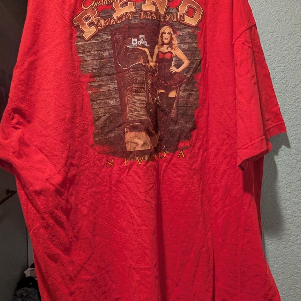 Red Harley Davidson Tshirt - Picture 5 of 9